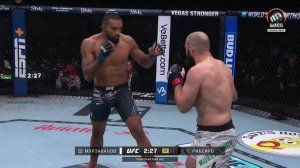 Азамат Мурзаканов победил Брендсона Рибейро (видео). UFC 316