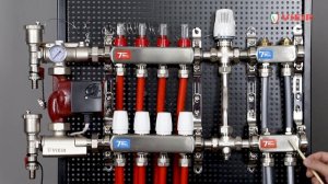 Насосно-смесительный узел для теплого пола Vieir VR208