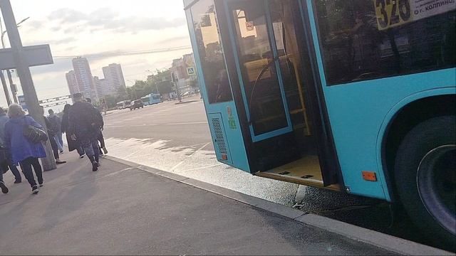 6 июня 2025 г. Автобус 326 маршрут МАЗ-203 8504 Ст.М.Дунайская смотреть онлайн