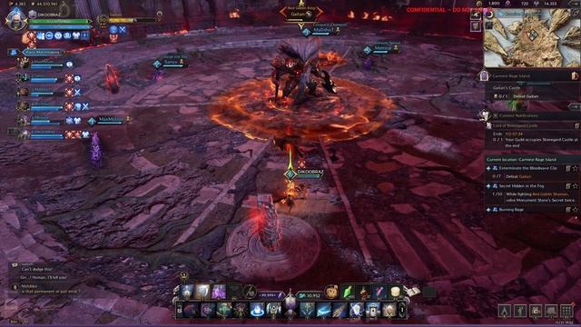 ГАЙД ПО ПРОХОЖДЕНИЮ ДАНЖА Carmine Rage Island Throne and Liberty