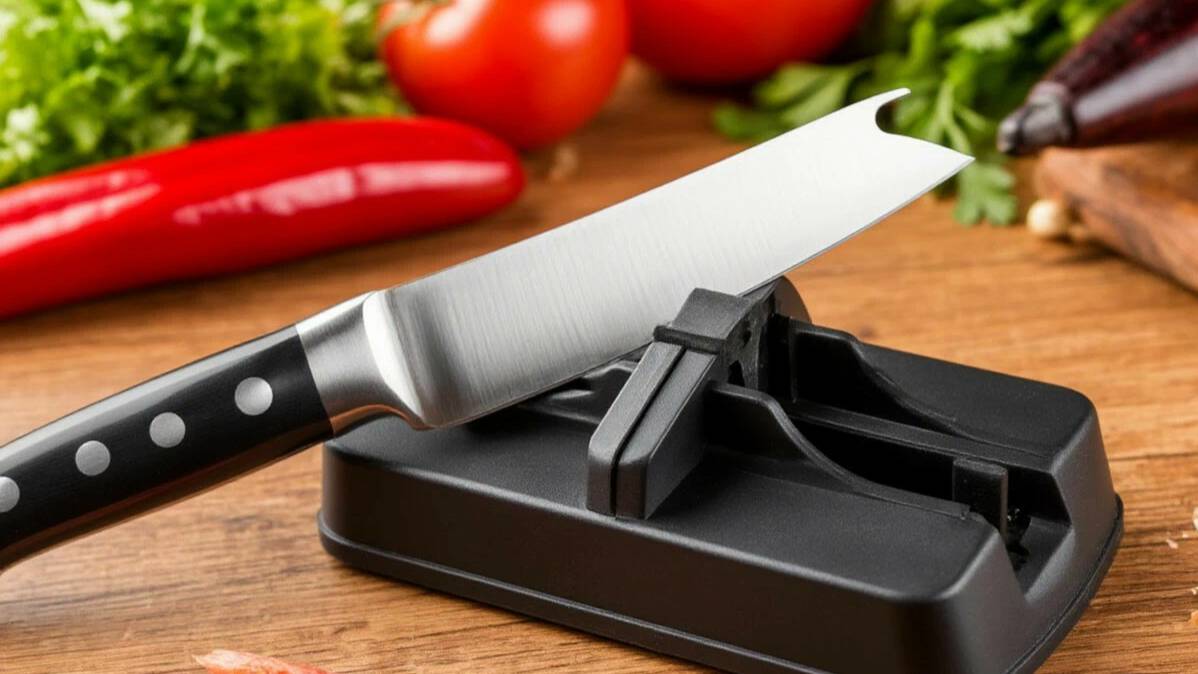 Китайская электроточилка для ножей: стоит ли покупать? Плюсы, минусы и инструкция по заточке