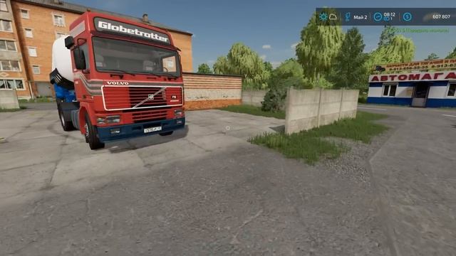 FS 22 - Карта Суворовское.  Купил маленький ГРУЗОВИК. Про?