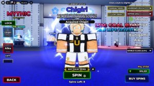 СУПЕР Открытие на 60 лаки спинов | Blue lock Rivals