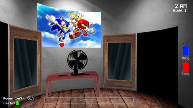 Five Nights At Sonic's Reimagined 1 ночь смотреть онлайн