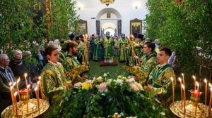 День СВЯТОЙ ТРОИЦЫ - ПЯТИДЕСЯТНИЦА _ Это День рождения Церкви_ Проповедь Архим.  Иоанна Крестьянкина