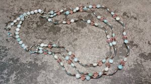 Переделка с  амазонитом и одна интересная покупка.