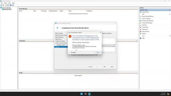 Установка Hyper V на Windows 11