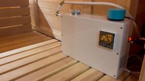 Отзыв: Умный парогенератор для кедровой фито бочки, душевой кабины от компании SteamLux HOME 2 кВт