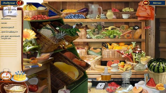 Кулинарные Тайны. 6 лвл Овощная лавка. смотреть онлайн