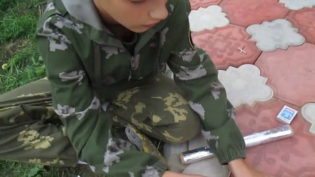 Самодельная пушка из фольги и спичек смотреть онлайн