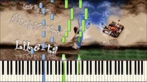 Libertà (Al Bano & Romina Power) piano tutorial [НОТЫ + MIDI]