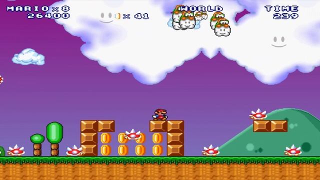 Прохождение Mario Forever Lakity Party смотреть онлайн