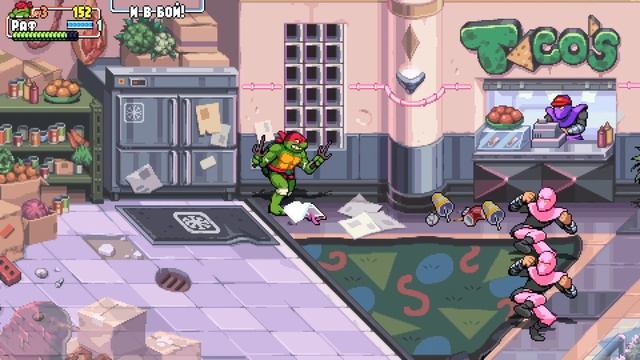 Teenage Mutant Ninja Turtles Shredder's Revenge прохождение (часть 3) смотреть онлайн