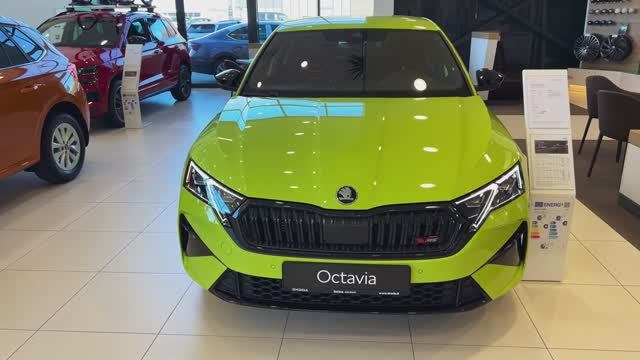 SKODA OCTAVIA RS 2025 обзор смотреть онлайн