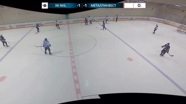 3 тур НХЛ ЦЕНТР - МЕТАЛЛИНВЕСТ БАНК смотреть онлайн