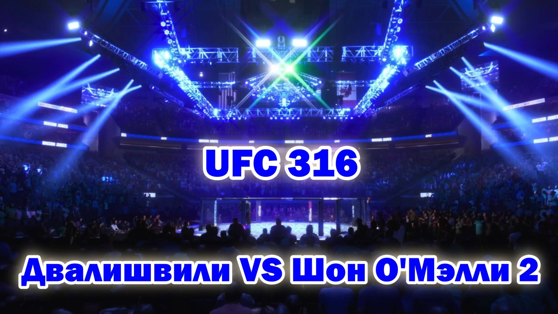 UFC 316 Двалишвили VS О'Мэлли 2 смотреть онлайн