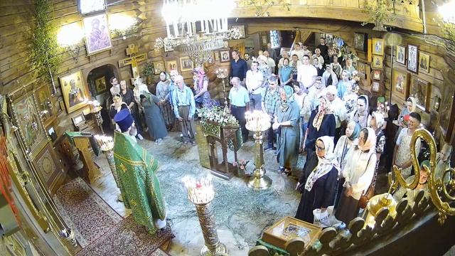 Проповедь на Литургии в День Святой Тро́ицы - Пятидесятницы. смотреть онлайн
