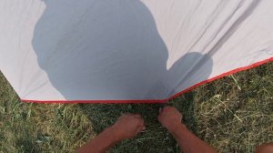 Палатка туристическая Outventure Trenton 4. Обзор установки.