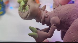 Как слепить ПИАНОЗАВРА из пластилина!!! - Poppy Playtime!!!