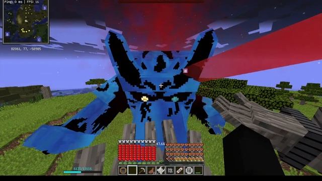 Майнкрафт но, выживание с наруто модом 100 дней Minecraft 1.12 смотреть онлайн