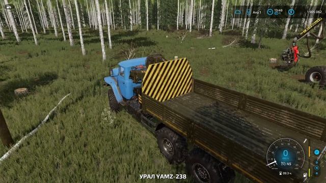 FS 22 - ВЫЖИВАНИЕ на БОЛОТЕ.  Два КОНТЕНЕРА с ДРЕВЕСИНОЙ #