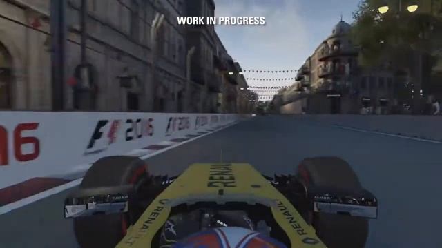 F1 2016 - Трасса "Баку" смотреть онлайн