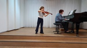 А.Вивальди. Концерт для скрипки ля-минор 1 часть.