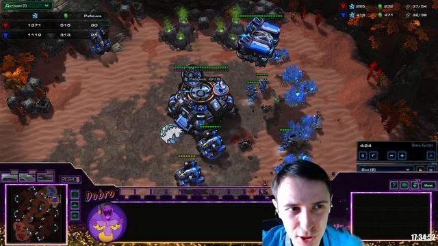 MEDOED ДЕРЖИТ НАПРУГУ Битва СтарКоманов Starcraft 2