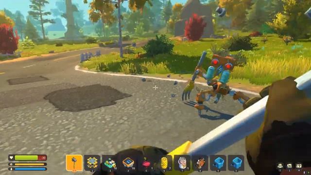 Scrap Mechanic снова создал первого робота смотреть онлайн