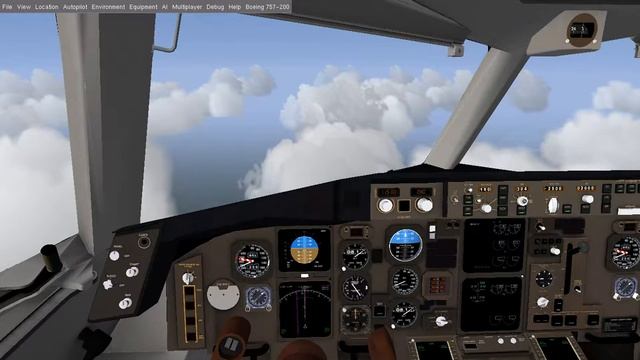 Flight Gear. Мой первый полёт)))