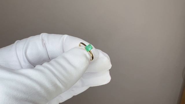 Кольцо с изумрудом октагон смотреть онлайн