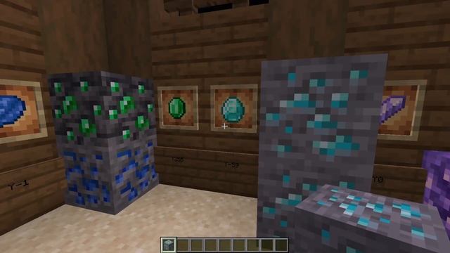 НА КАКИХ ВЫСОТАХ МОЖНО НАЙТИ РУДЫ В MINECRAFT || ТУТОРИАЛ ДЛ смотреть онлайн