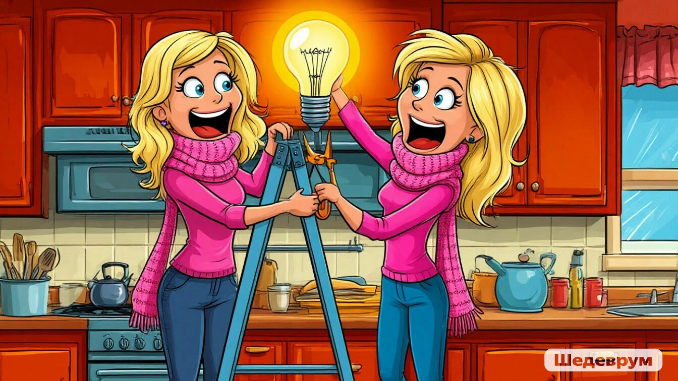 Две блондинки - Электрический ток!

ЮМОР.