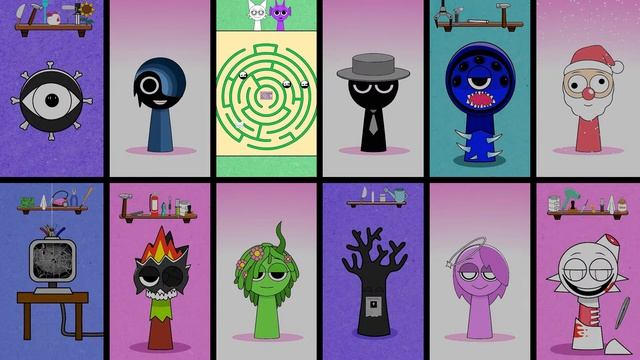 Incredibox Sprunki Tiles Hop – ВСЕ СПРУНКИ ФАЗЫ 1-17 | LIVE Horror Sprunki MOD! #sp смотреть онлайн