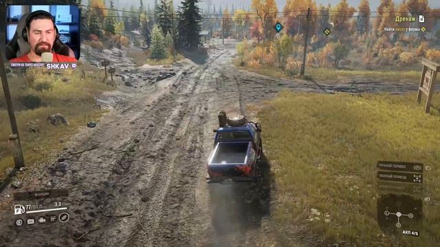 ЗАГНАЛ ВОРОНА В БОЛОТО В SNOWRUNNER! Запись стрима 18.03.25 смотреть онлайн