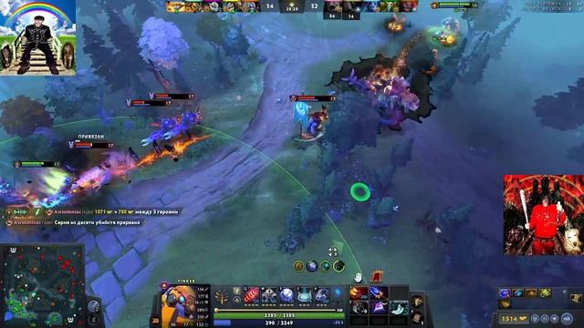 Тинкер через травмат (чуть не упал трон к 20) смотреть онлайн