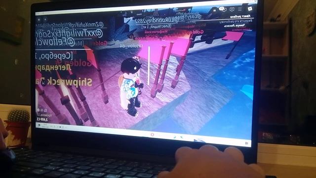игра в Fish тестирую микрофон