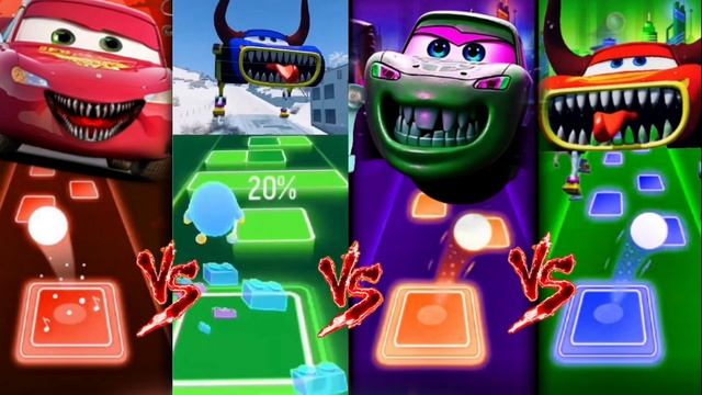 Микс-Пасха Маккуина, Тачка Маккуина, Забавный паук Маккуина, Забавный Маккуин-Плитки Надежды