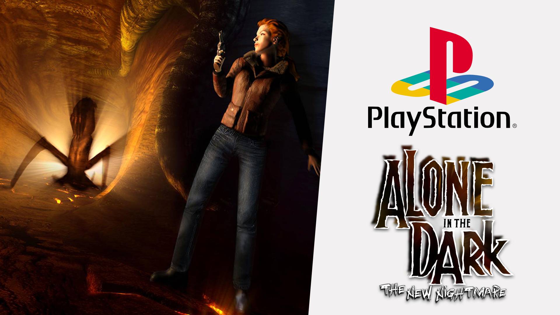 Alone in the Dark The New Nightmare (PS1) Playing for Aline смотреть онлайн