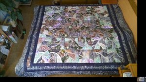 Витражный лес в лоскутном шитье: волшебство, созданное руками мастеров! 🌳✨