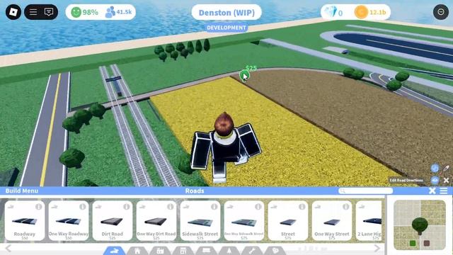 Построил поля в Mini cities 2 #21 (Roblox) смотреть онлайн