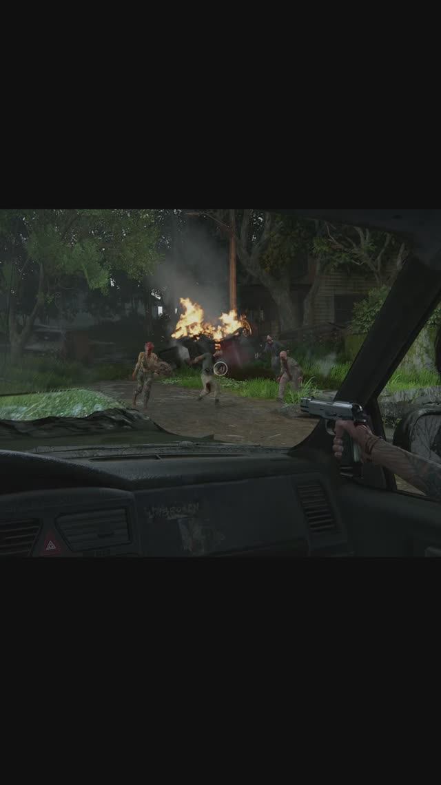 Перестрелка в машине и побег от зомби ☣ The Last of Us Part 2 ☣ #Short #TheLastofUs смотреть онлайн