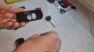 Ключ Mazda, полная разборка, сборка. Замена корпуса ключа