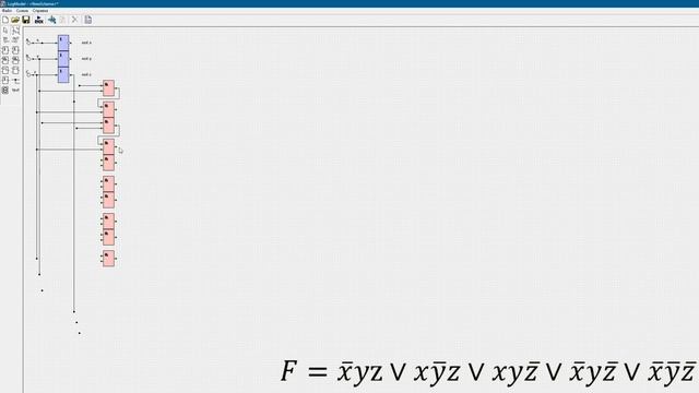 LogModel: построение логической схемы для совершенной диз
