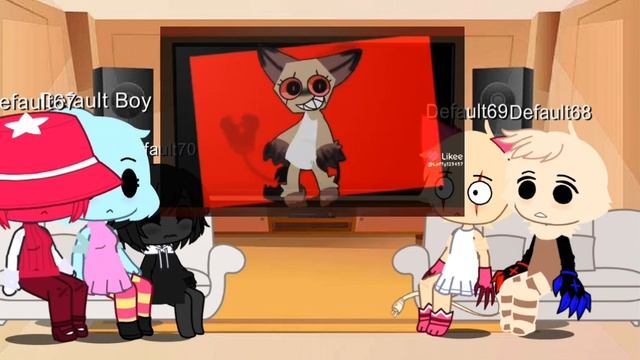 |реакция мир Денди на из самих|-|#роблокс #мирденди #гач?