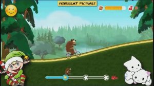Видео для детей. Игромультик - Мишка на велосипеде. Pokezhu Pictures Kids #машаимедведь