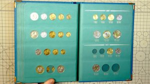 Новый лист в альбом Albo Numismatico Регулярные Монеты Казахстана