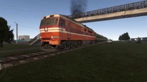 поезда в мотор депо