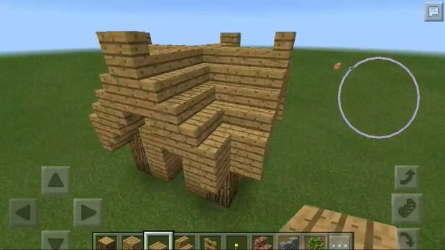 Красивый дома в Minecraft Pe за 5 минут