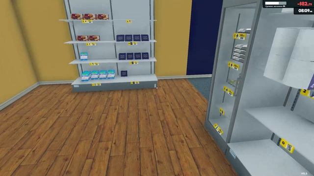ГЛОБАЛЬНАЯ ПЕРЕСТАНОВКА В МАГАЗИНЕ! (SUPERMARKET SIMULATOR #3) смотреть онлайн